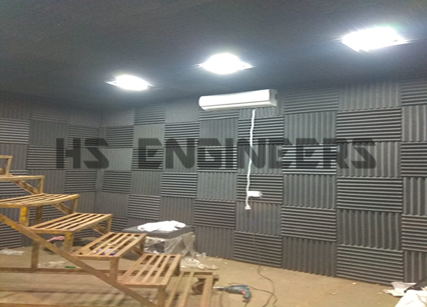 engine acoustic test room supplied in manesar auo company